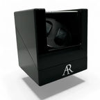 MACHER Black 2pcs automatic watch winder box (Carbon fiber guts) - Performance Driven Racing Timepieces - Richard mille, jacob&co homage Watches