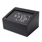 MACHER Carbon fiber 4pcs automatic watch winder box + 6pcs watch holder - Performance Driven Racing Timepieces - Richard mille, jacob&co homage Watches