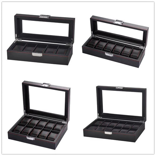 MACHER Carbon fiber travel watch case (3-12 slots) - Performance Driven Racing Timepieces - Richard mille, jacob&co homage Watches