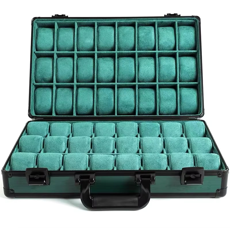 MACHER green travel watch case (10-48 slots) - Performance Driven Racing Timepieces - Richard mille, jacob&co homage Watches