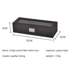 MACHER Carbon fiber travel watch case (3-12 slots) - Performance Driven Racing Timepieces - Richard mille, jacob&co homage Watches