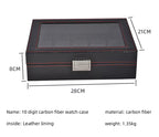 MACHER Carbon fiber travel watch case (3-12 slots) - Performance Driven Racing Timepieces - Richard mille, jacob&co homage Watches