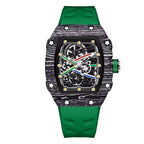 MACHER overtake (Rubber Strap) - Performance Driven Racing Timepieces - Richard mille, jacob&co homage Watches