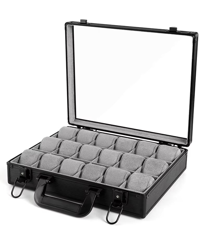 MACHER green travel watch case (10-48 slots) - Performance Driven Racing Timepieces - Richard mille, jacob&co homage Watches
